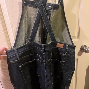 Judy Blue Jean Skirt Overalls